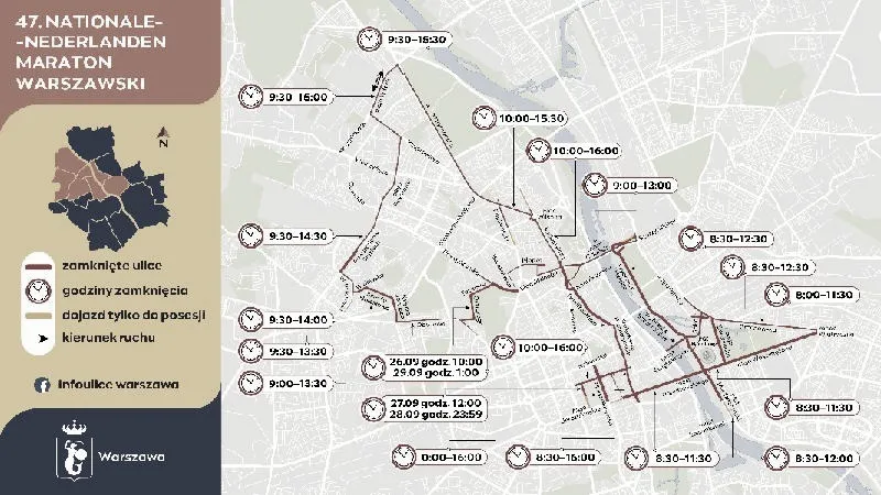 Ile kilometrów ma maraton warszawski? Odpowiedź, która zaskoczy biegaczy!