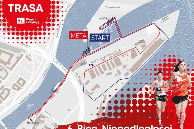 Trasy biegowe Szczecin