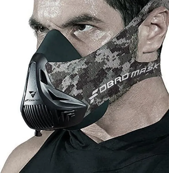 Trening z maską antysmogową