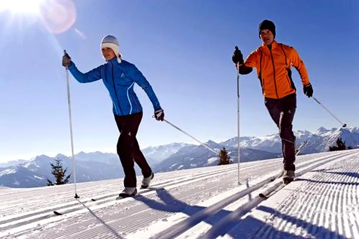 Zimowe sporty w górach